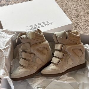 Isabel Marant Women's Bekett High Top Wedge